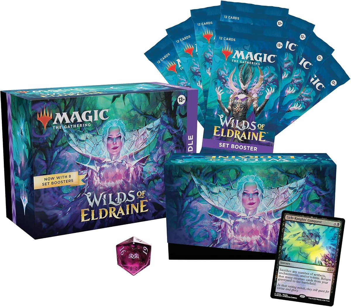 coliseumcard | Wilds of Eldraine Bundle - 8 Set Boosters + Accessories