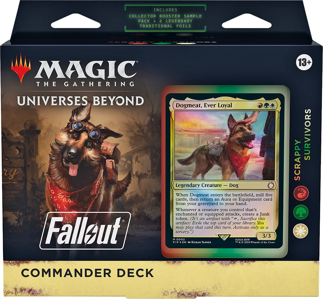 coliseumcard | Fallout: Out of the Vault - Scrappy Survivors Commander Deck