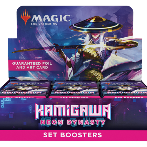 coliseumcard | Kamigawa: Neon Dynasty - Set Booster Display