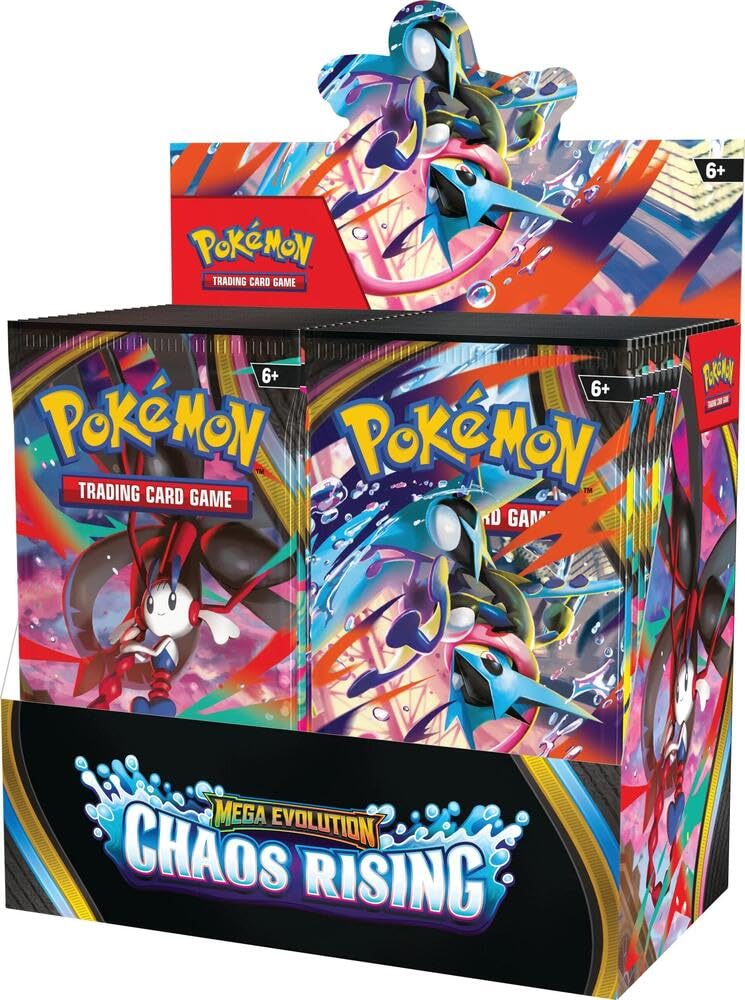 Coliseum | TCG: Mega Evolution—Chaos Rising Booster Display