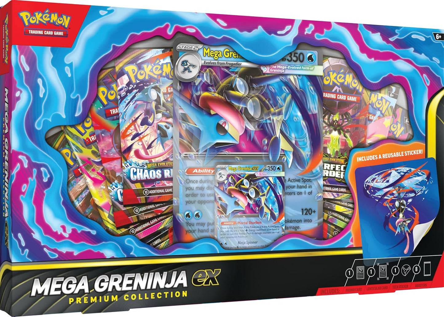 Coliseum | TCG: Mega Evolution—Chaos Rising Booster Display